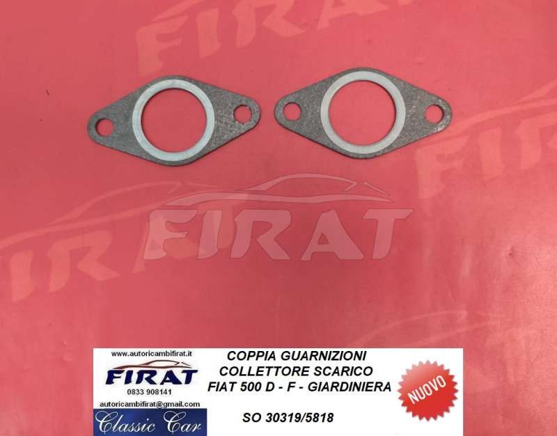 GUARNIZIONE COLLETTORE SCARICO FIAT 500 (30319/5818)